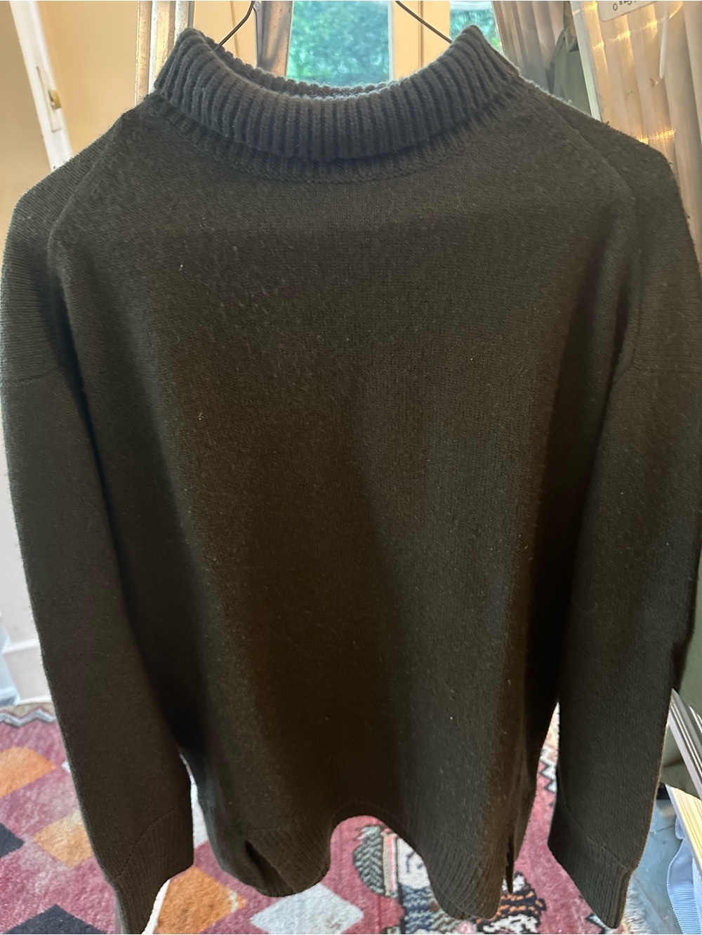 Vince woman's Black Turtleneck Sweater